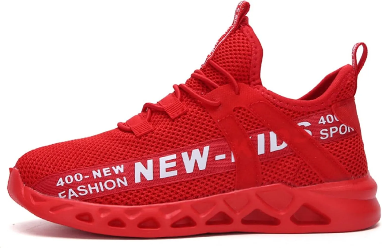 Boys and Girls Sports Shoes Breathable Double Mesh Shoes