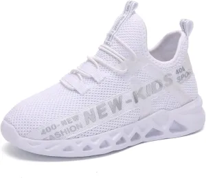 Boys and Girls Sports Shoes Breathable Double Mesh Shoes