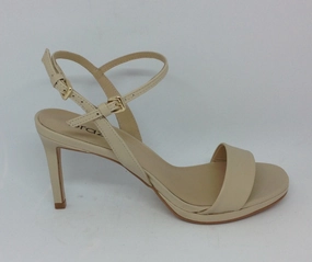 Brazilio Heel Nude Leather Heel Milan Mood french chic