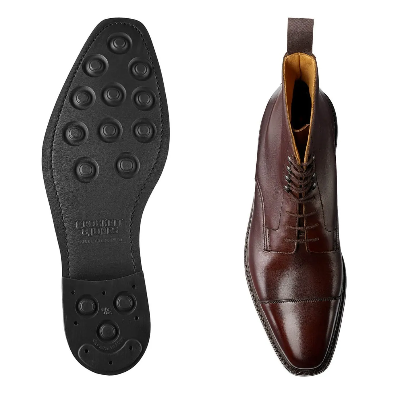 sports Northcote Dark Brown Wax Calf