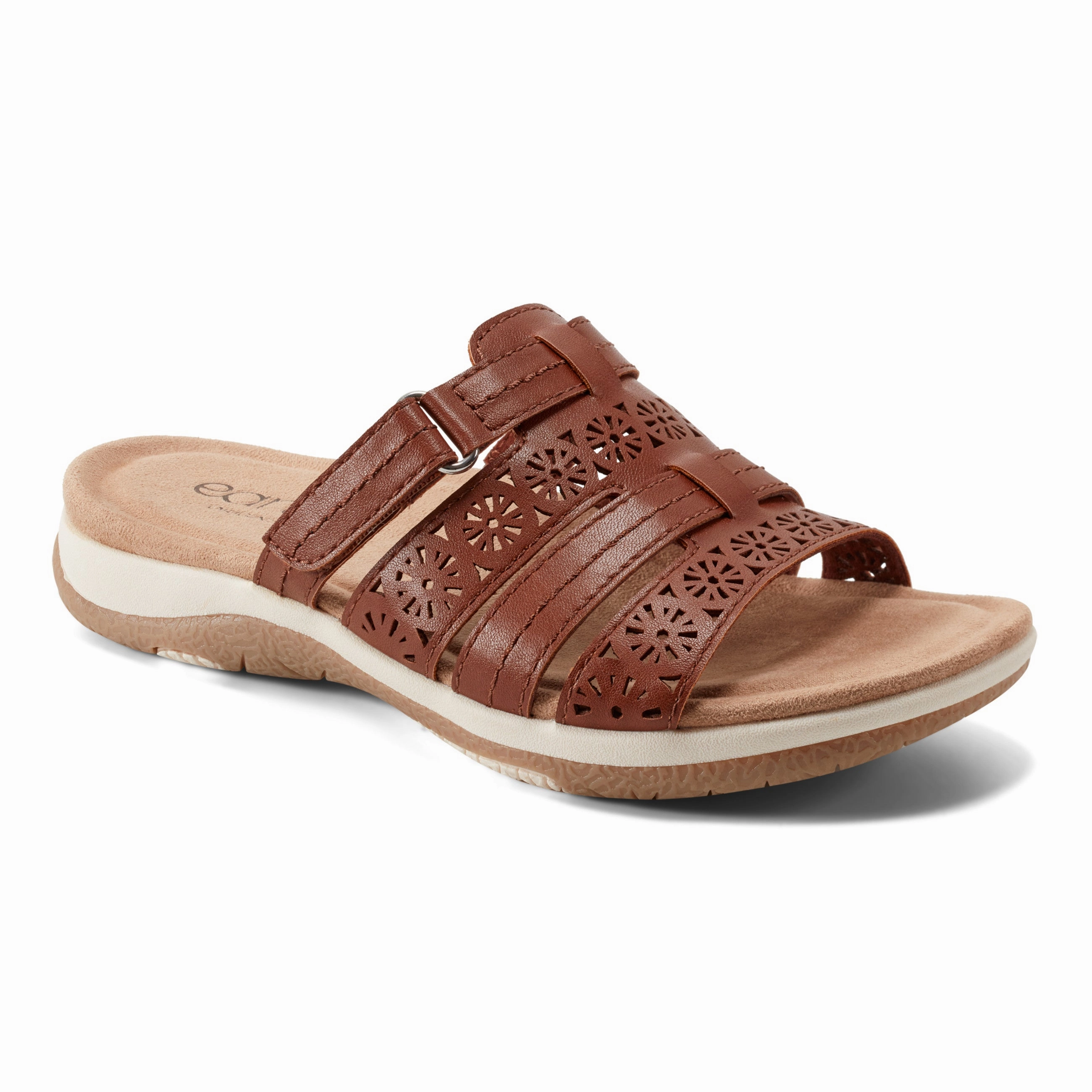 Sinci Square Toe Slip-on Casual Sandals Lightweight Upper