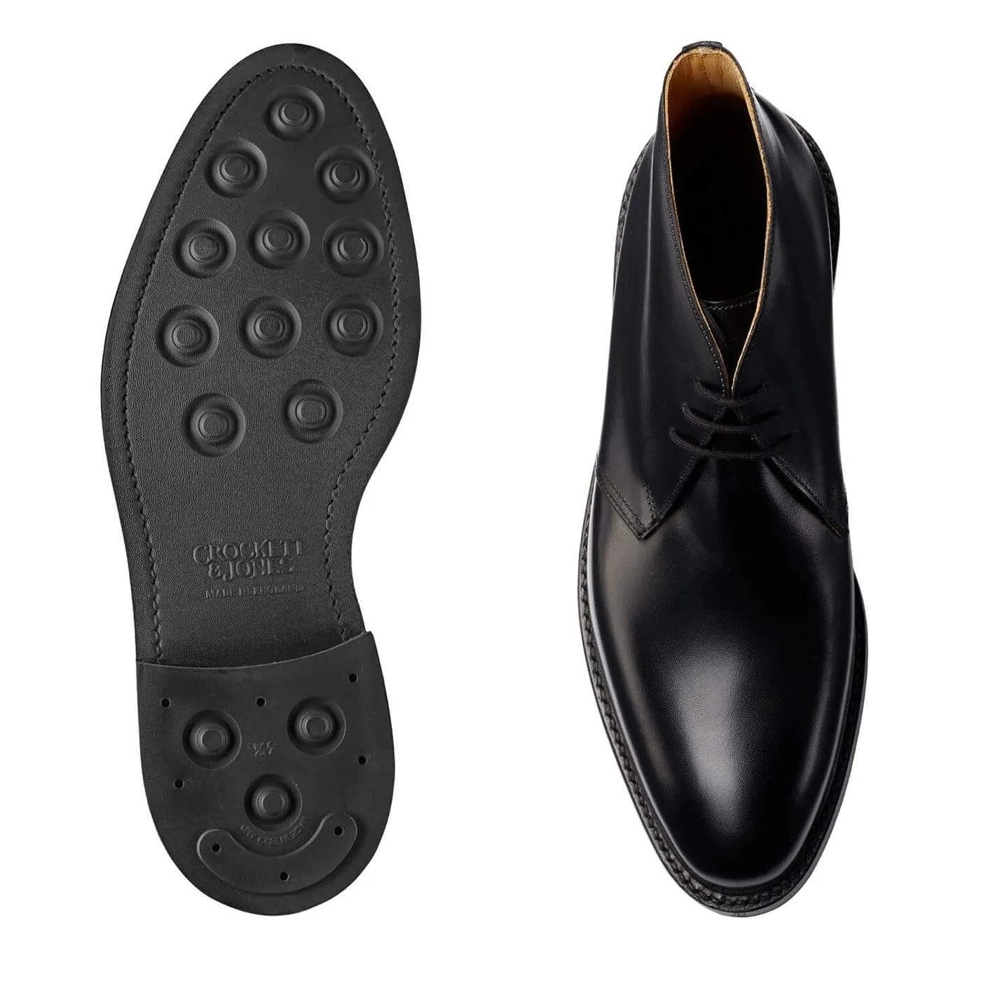 Protective Cushioning Brecon Black Calf