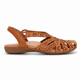 Practical Footwear Comfort Walk Shoes Briel Round Toe Casual Slingback Flat Sandals