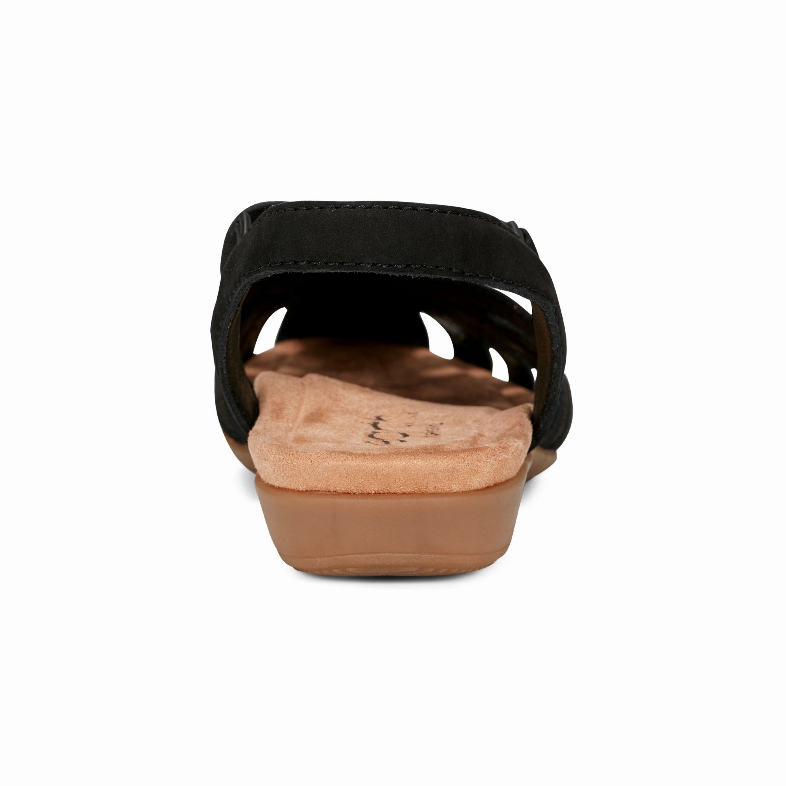 Briel Round Toe Casual Slingback Flat Sandals Soft Touch Daily Flex