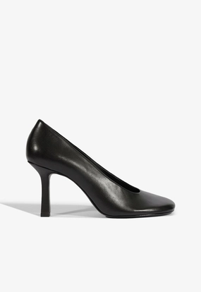 Brigitte Leather Pump Pair Quick Adjustable Lace Closure