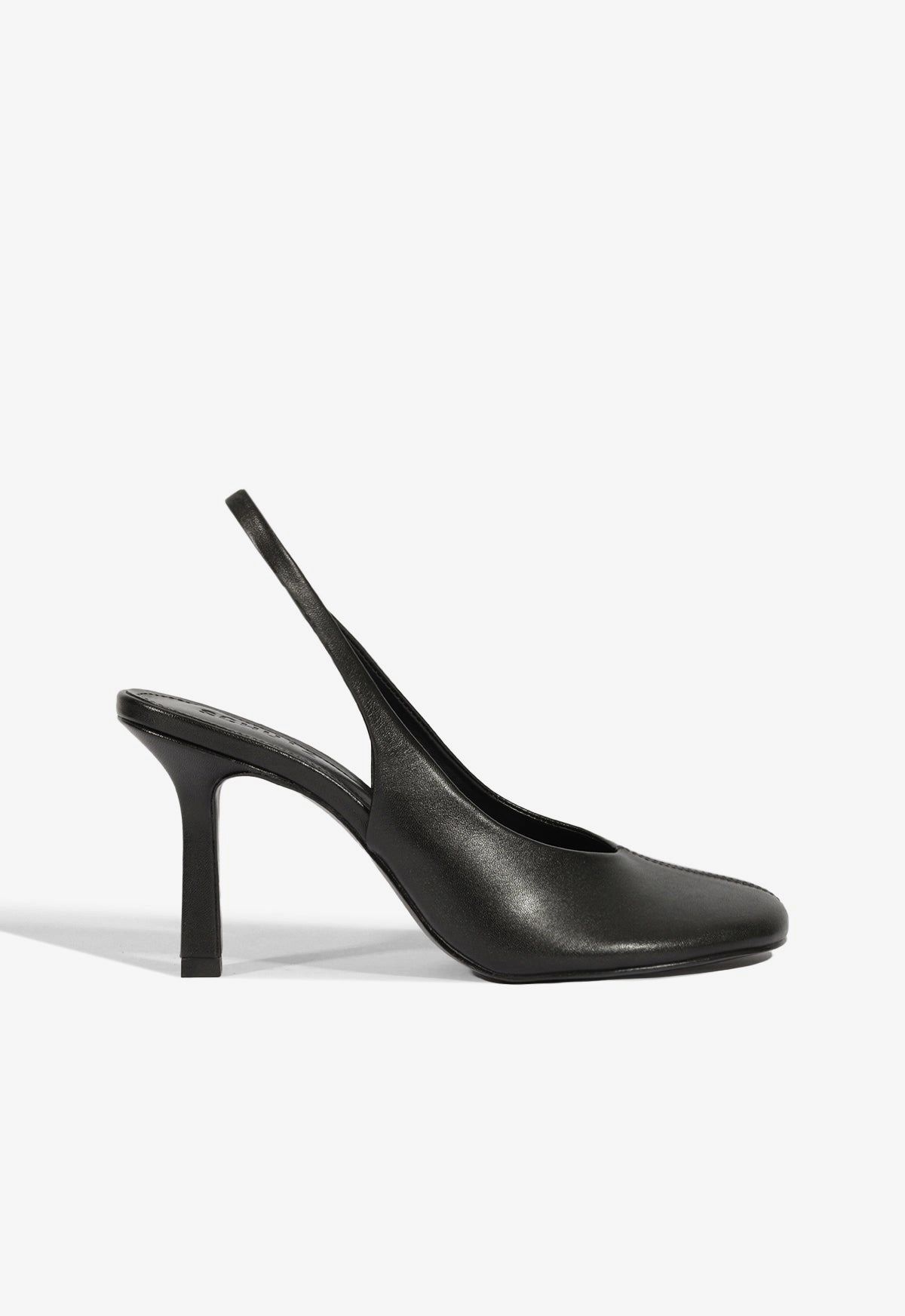 Brigitte Sling Leather Pump Comfort footbed