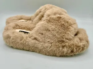 Briony Slippers - beige. LAST PAIR