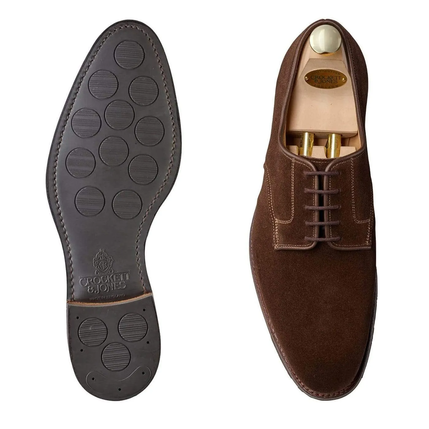 Adjustable Gusset Design Cool Weather Bristol 3 Dark Brown Suede