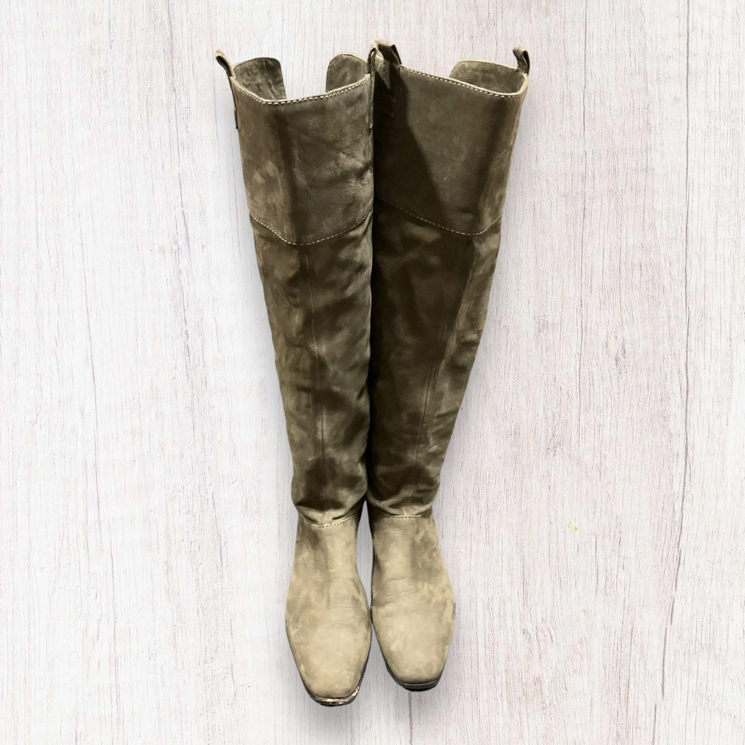 Brown Boots Knee Heels Clothes Mentor, Size 8.5 Urban Fashion