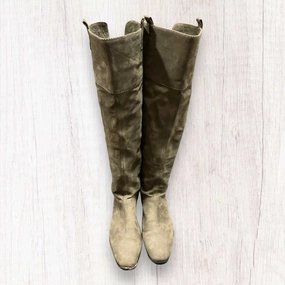 Brown Boots Knee Heels Clothes Mentor, Size 8.5 Urban Fashion