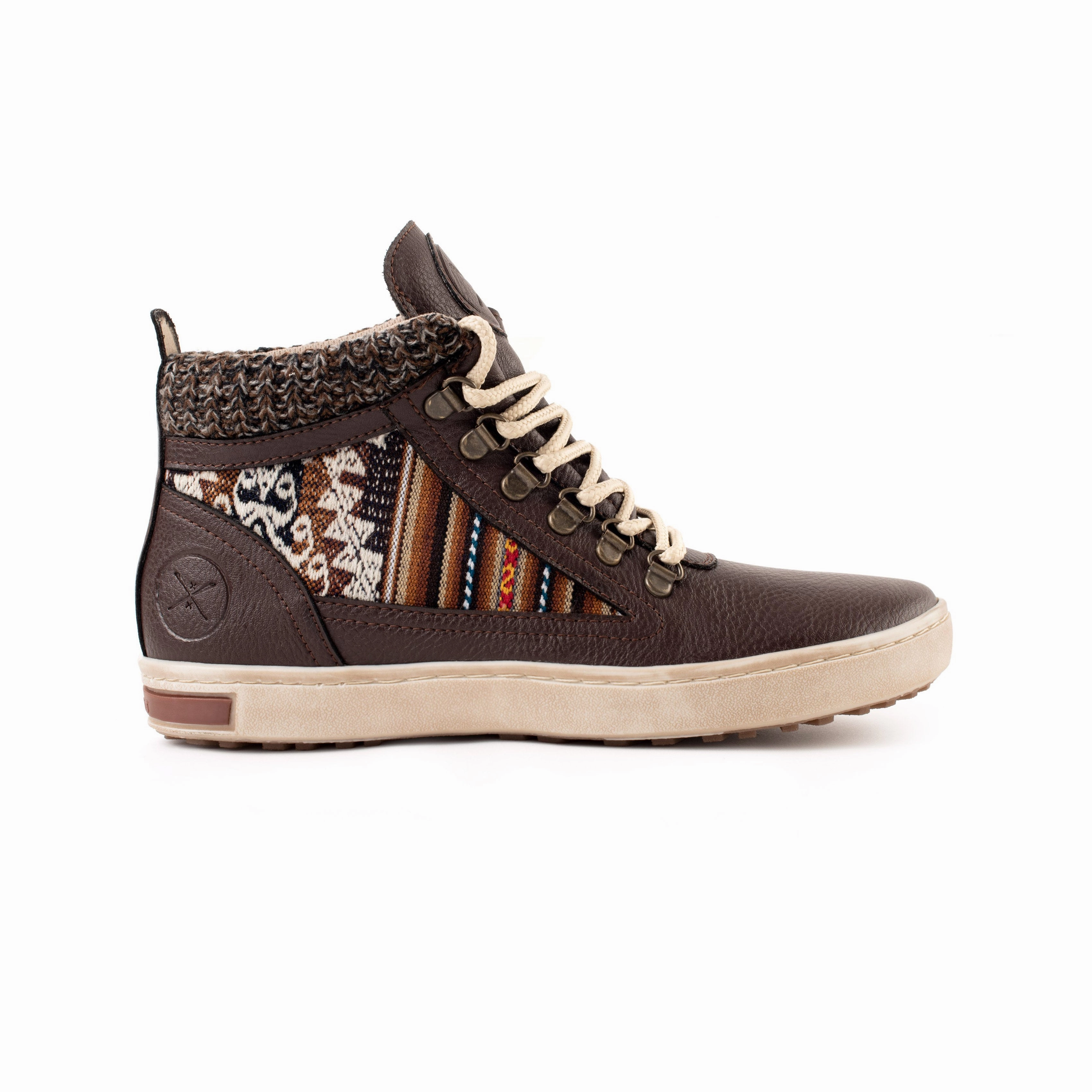 Airport Look Waterproof Adventure Seeker Brown Leather - Vegan Camping Boot