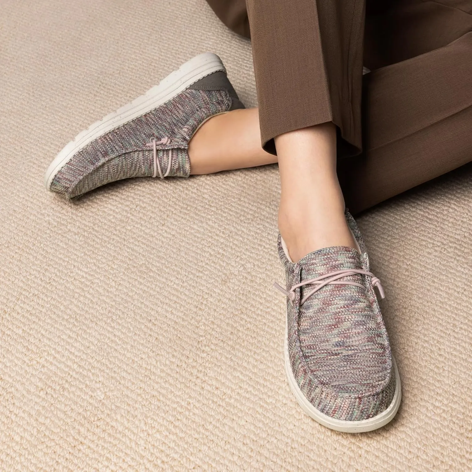 Bruno Marc Womens Slip-on Loafers Casual Shoes