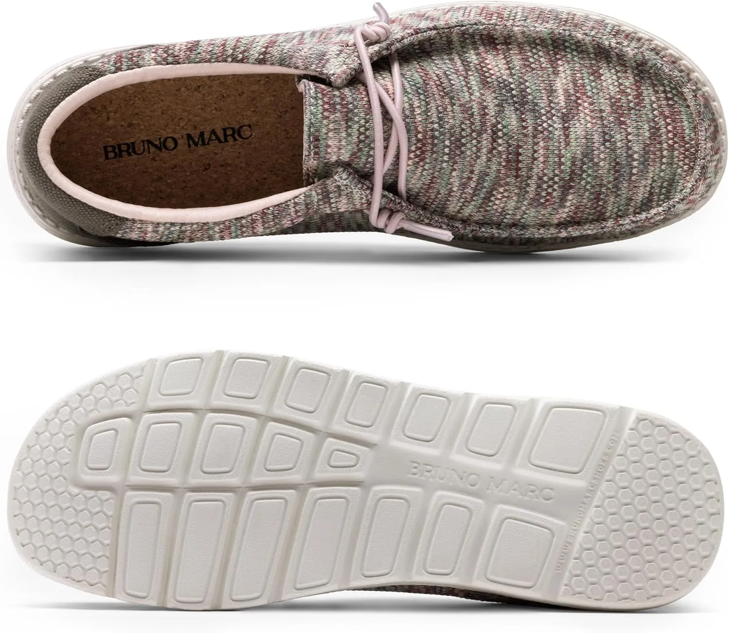 Bruno Marc Womens Slip-on Loafers Casual Shoes