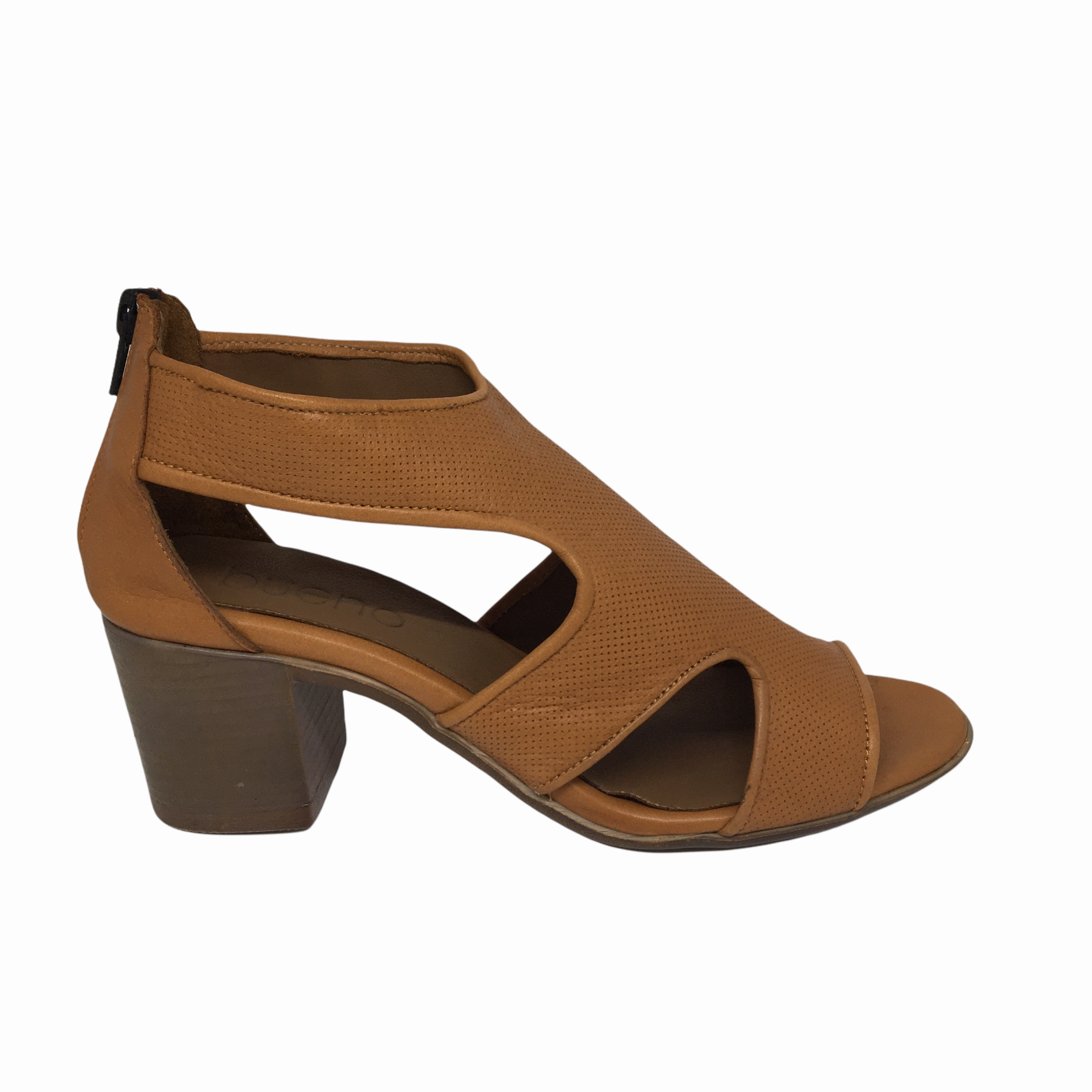 Bueno Cedric  Leather Heel ~ Navy ~ Black ~ Beige ~ Tan Fashionable Fit Formal Heels