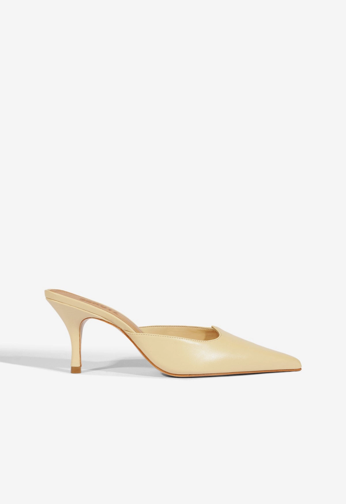 Buffy Mid Stiletto Beige Pump Quick Drying Casual Wear Leg Long