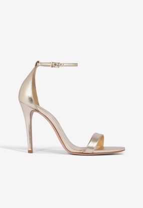 Cadey-Lee Metallic Sandal Quick Pack Thermoformed Heel Counter