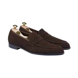 Cadogan Dark Brown Calf Suede Low Profile Dynamic Flex Construction
