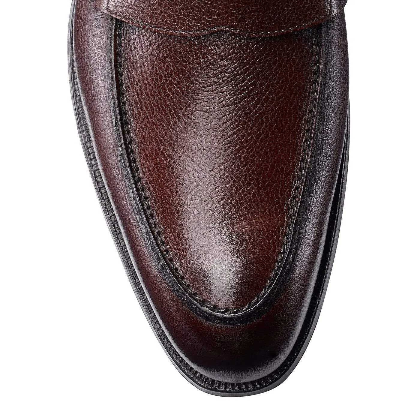Cadogan Dark Brown Pebble Grain Stage Pop