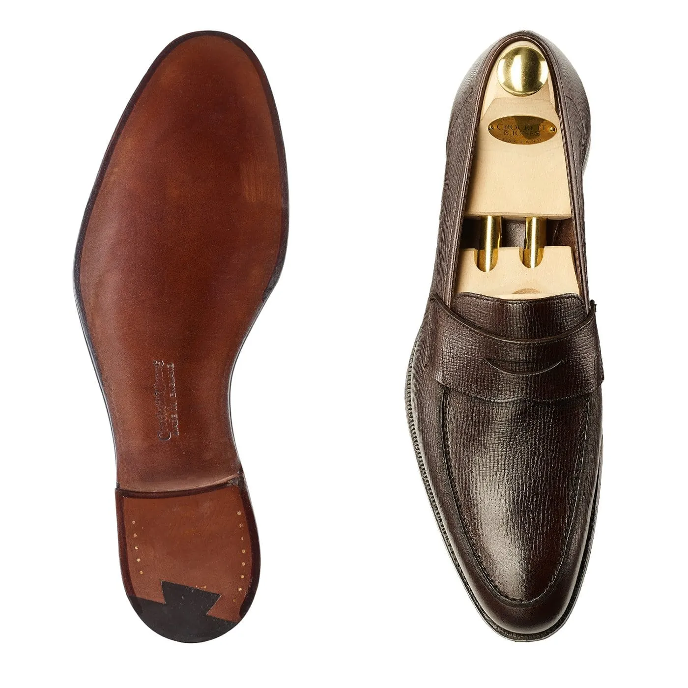 Shock Guard Cadogan Dark Brown Willow Grain