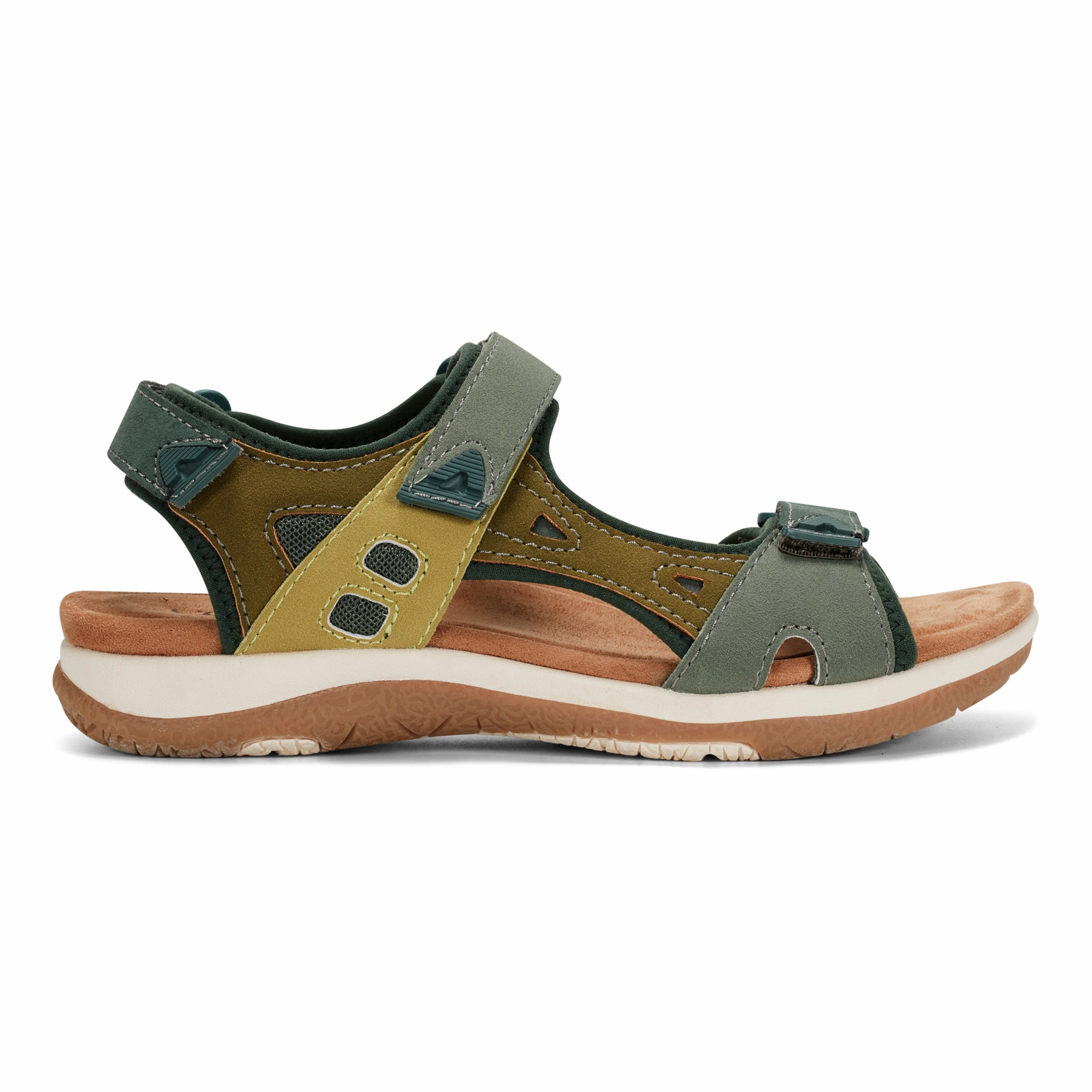 Skylar Round Toe Lightweight Casual Flat Sandals Trendy Beach Footwear