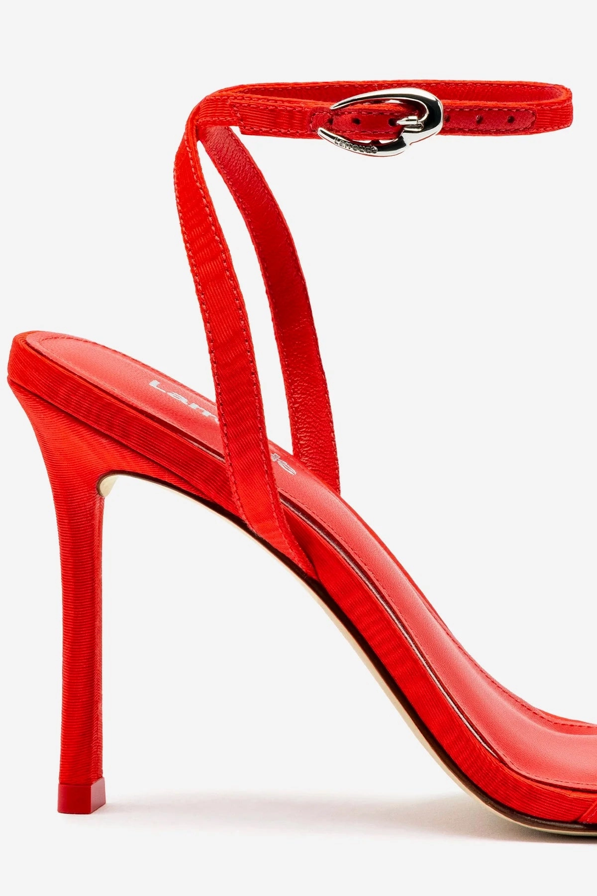 Floral Joy Light Utility Calypso Sandal In Red Fabric and Crystals Rapid Evaporation