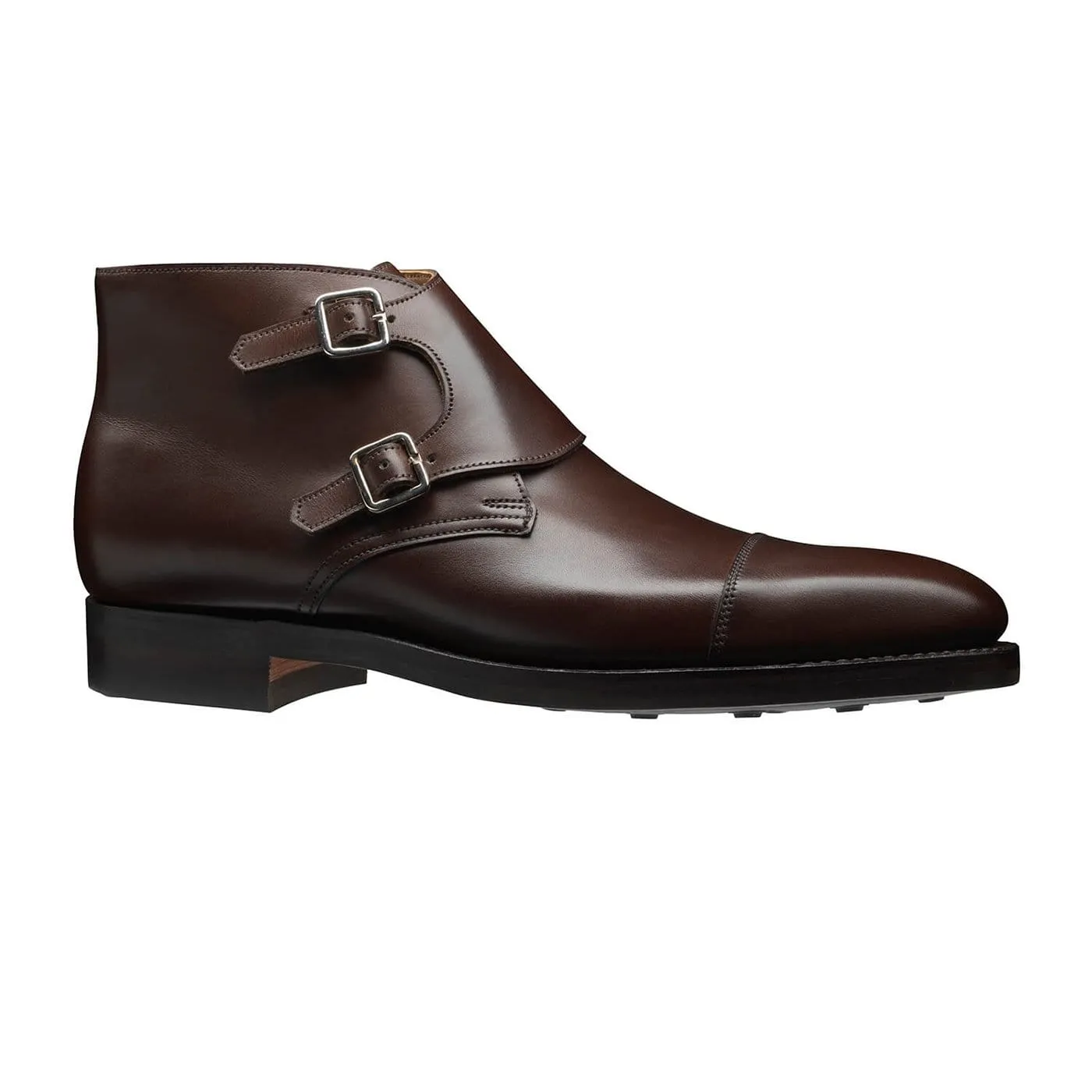 Camberley Dark Brown Burnished Calf Durable Rubber Outsole