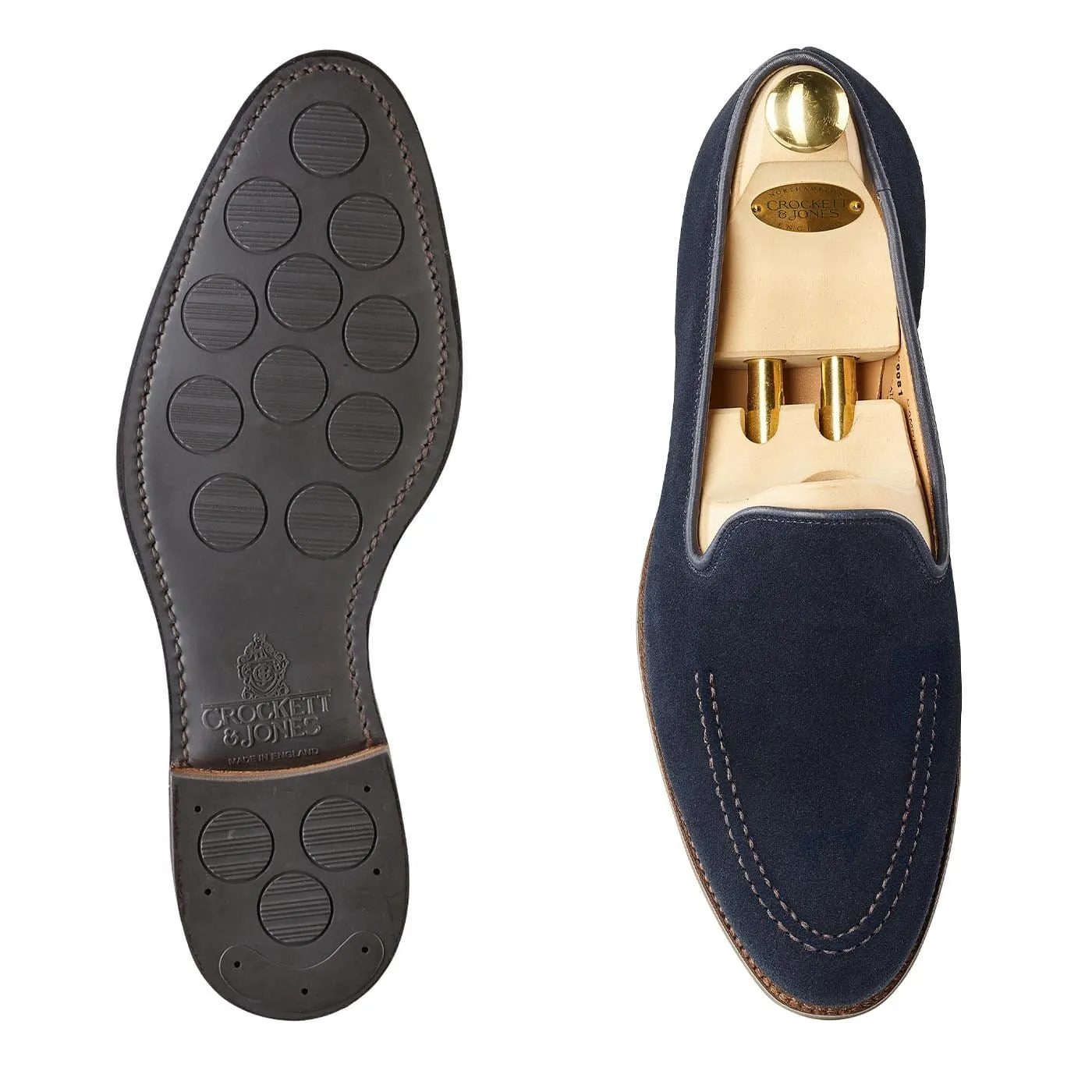 Camden Ocean Suede Flexible Fit Frequent Travelers