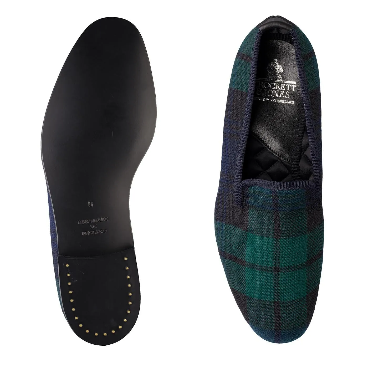 Plain Albert Black Watch Tartan Color Play