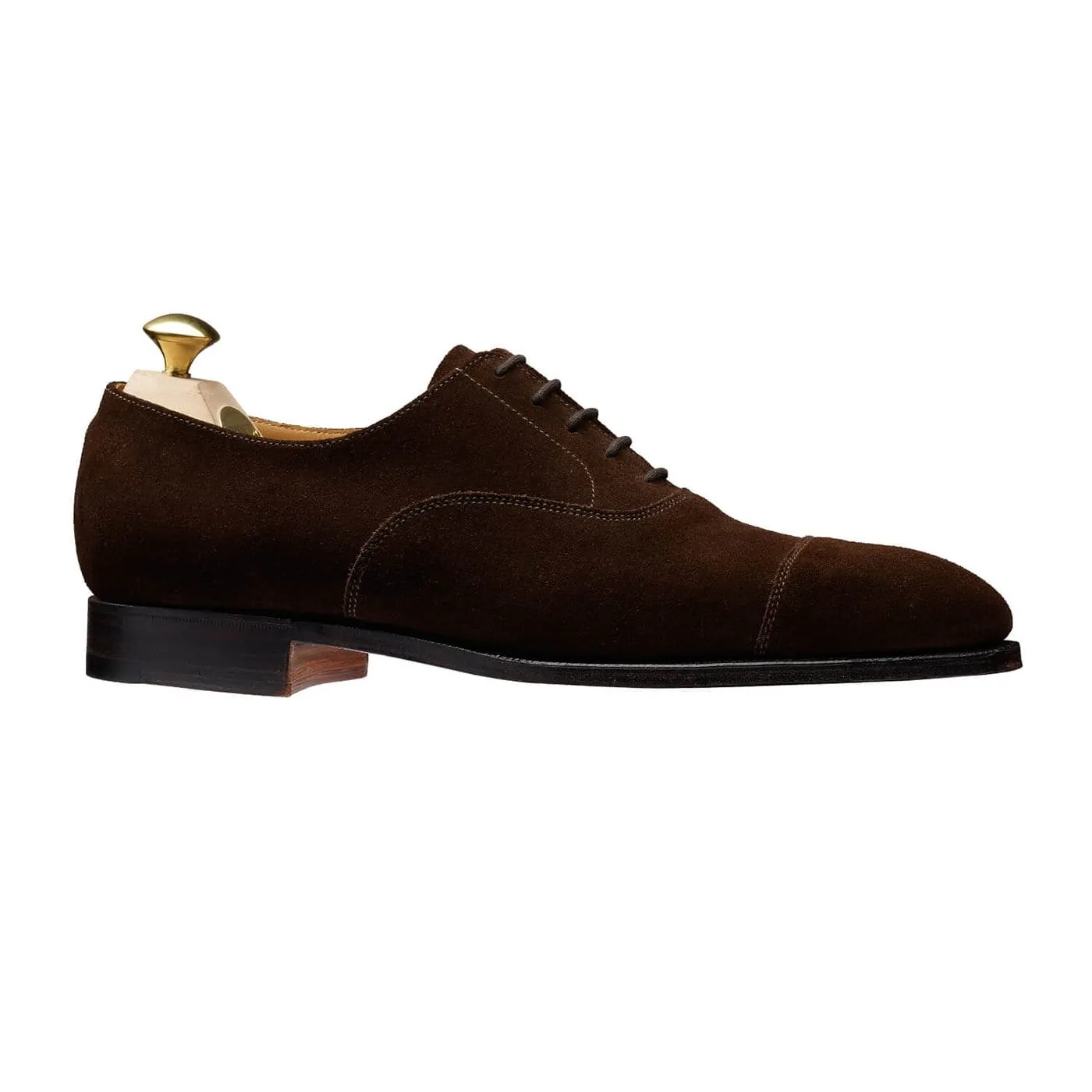 Connaught Dark Brown Suede Responsive Cushion Fitness Lovers