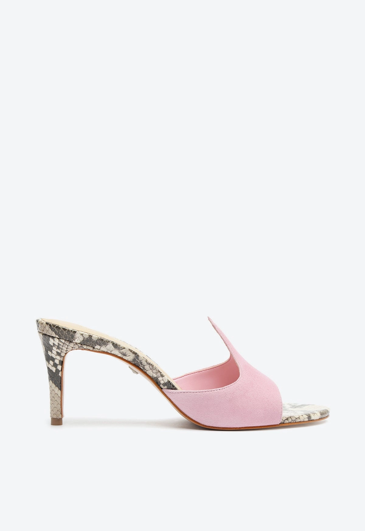Modern Carlie Mule Suede Sandal