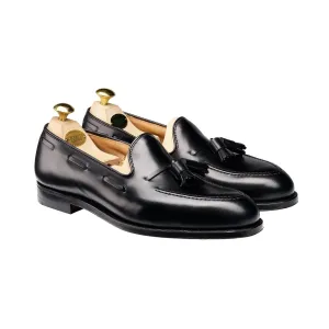 Cavendish Black Calf Leg Slim Roomy Toe Box