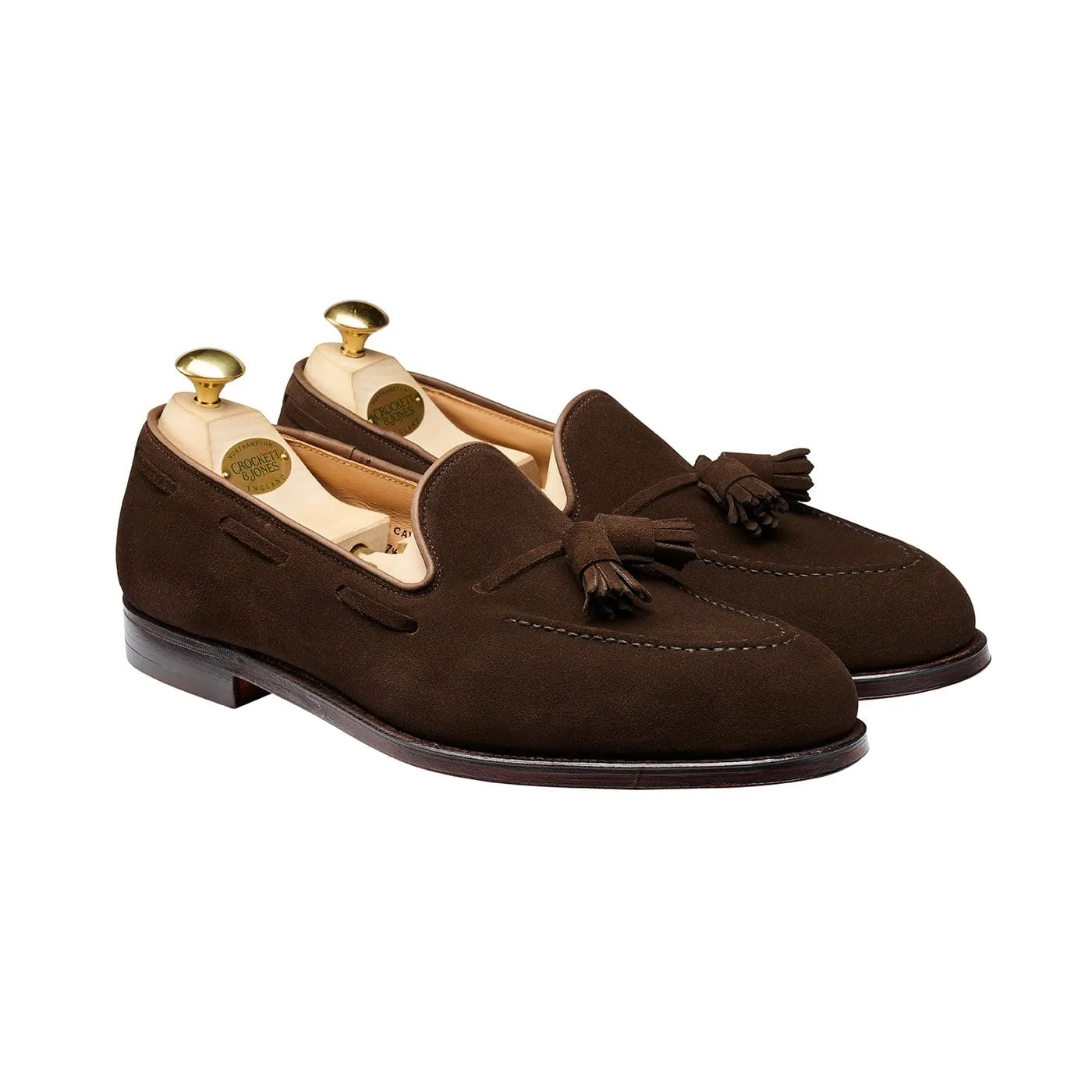 Cavendish Dark Brown Calf Suede Foam Lining Standing Workers