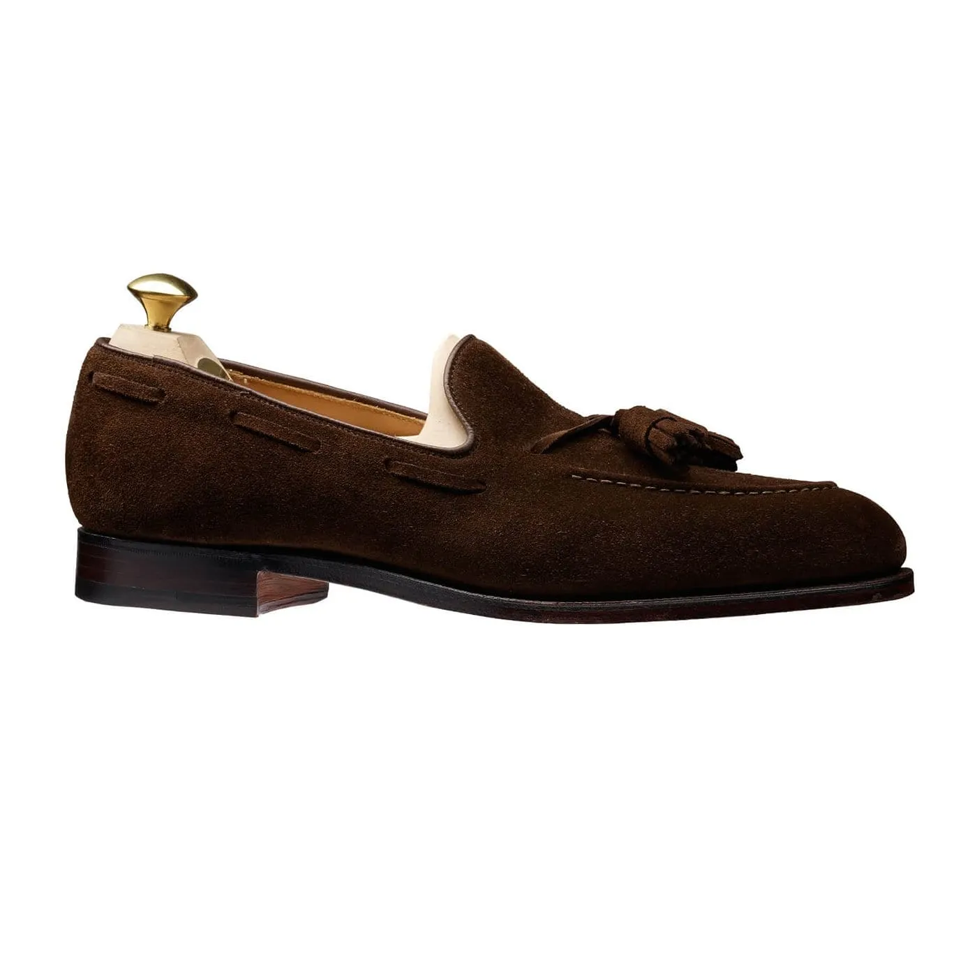 Swim Edge Cavendish Dark Brown Calf Suede