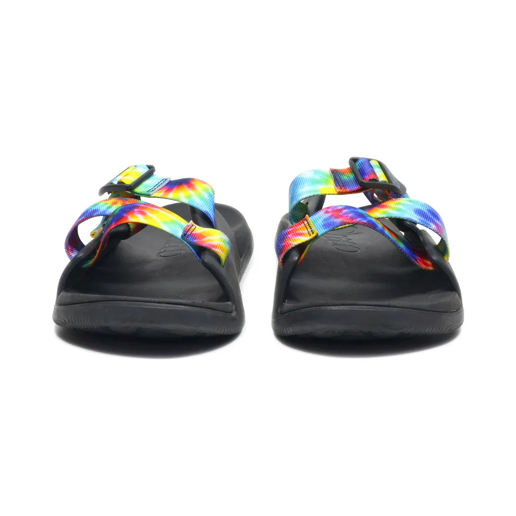 Chaco Flip Flops Fabric Multicolour Colour For Women