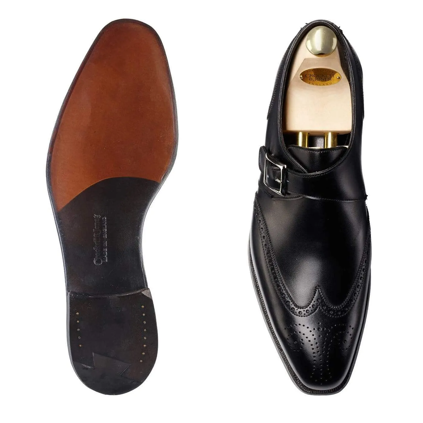 Chadwick 2 Black Calf Wet Land Star Edge