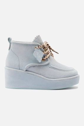 Chani Wedge In Maya Suede Premium Material Slip Resistant Sole Summer Vibe