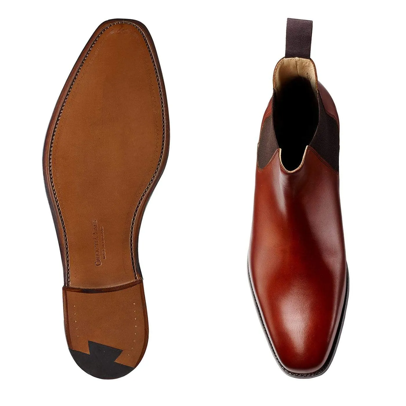 Chelsea 3 Chestnut Burnished Calf Stability Shank