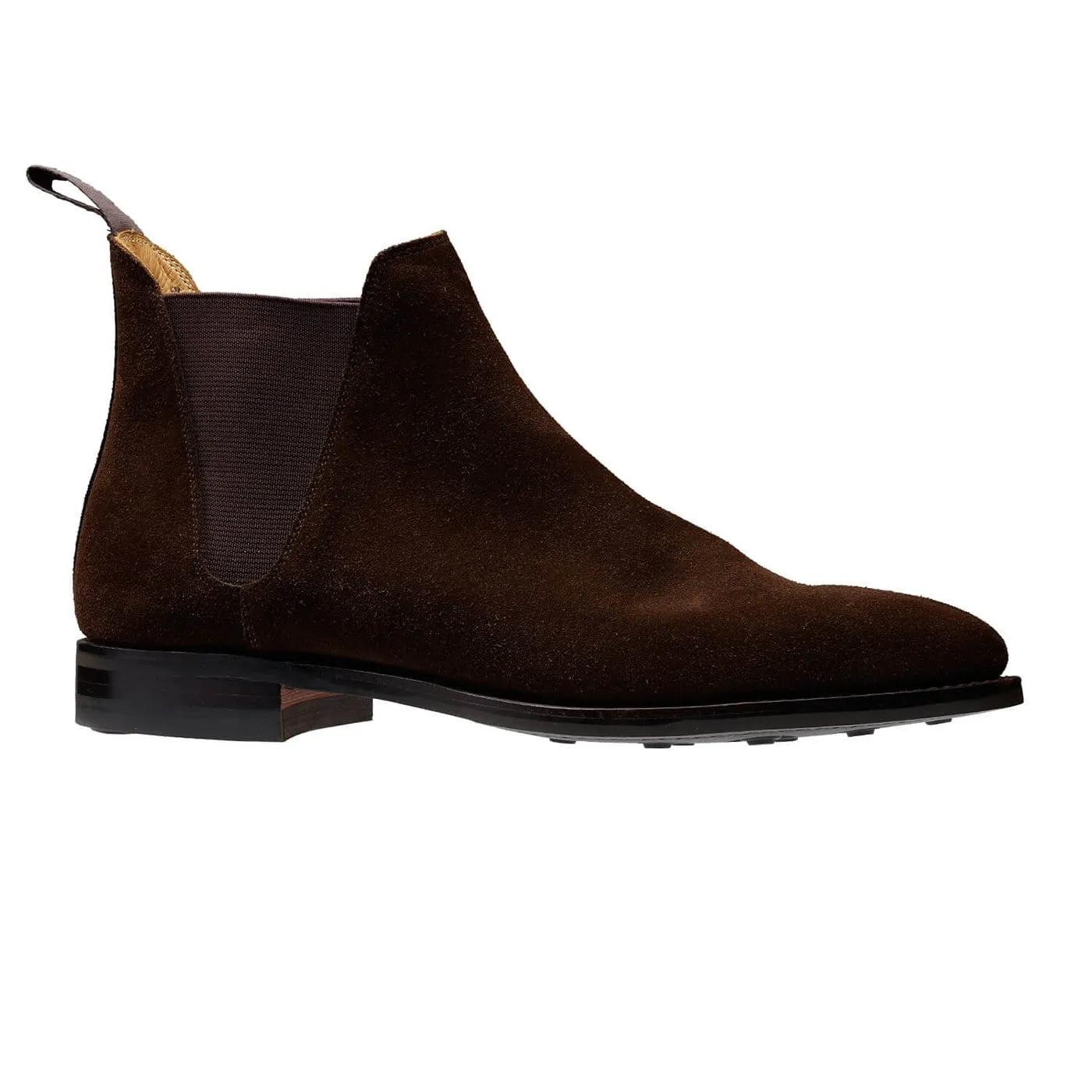 Workwear Style Chelsea 8 Dark Brown Suede