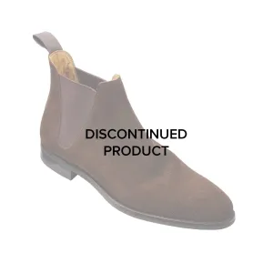 Chelsea 8 Dark Brown Suede Boho Mood