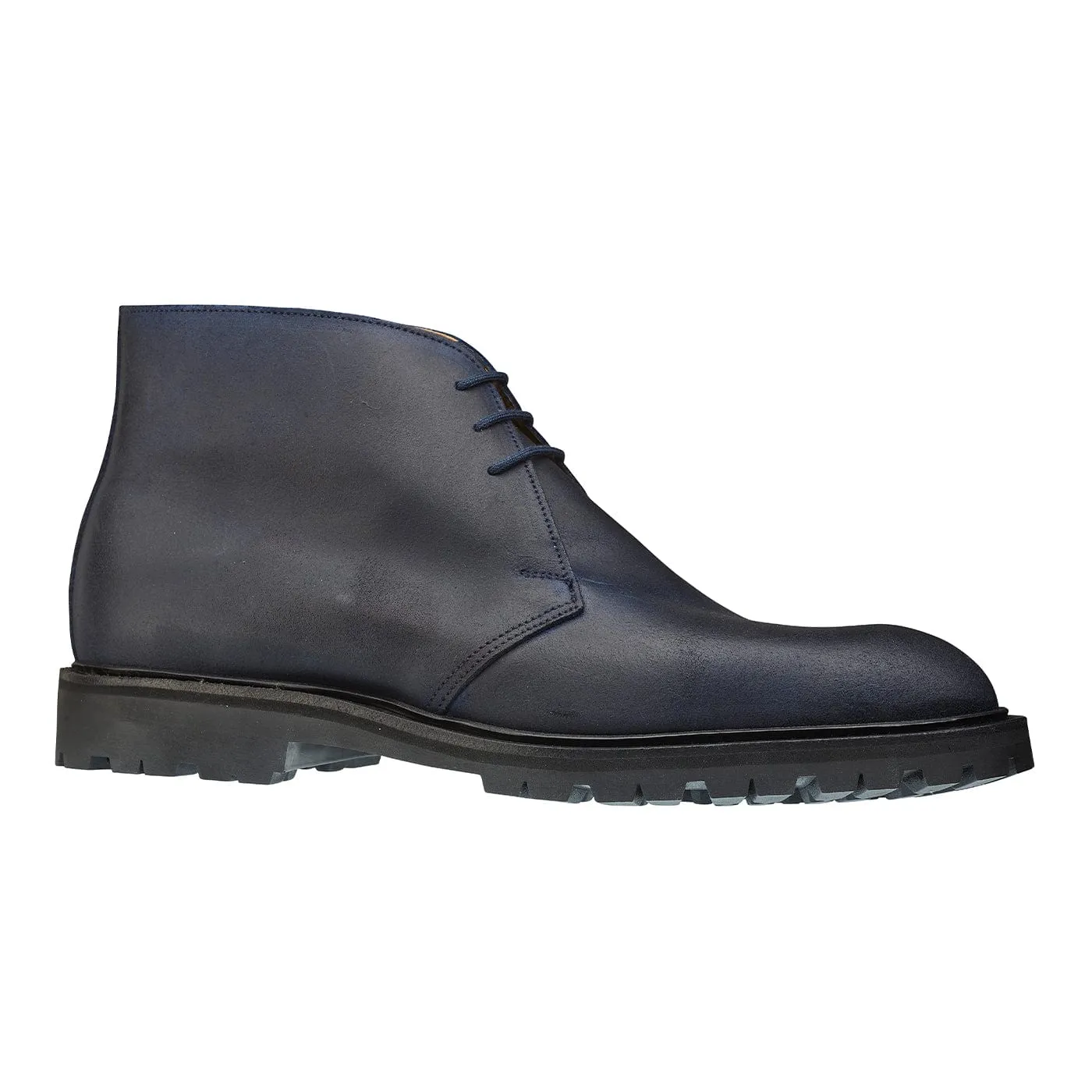 Chepstow 4 Navy Rough-Out Suede Breathable Mountain Climber Ranch Mode