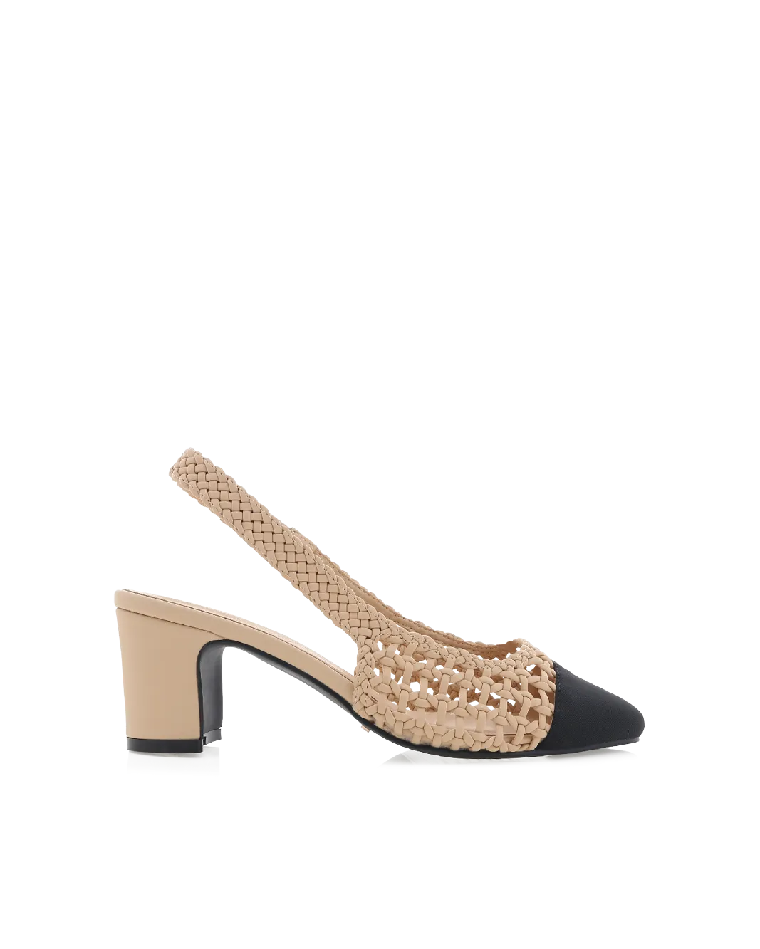 Mom Chic FLORIS - NOUGAT-BLACK GROSGRAIN