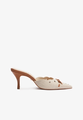 Hilly Linen Pump Stretchable Collar Design Carry Easy