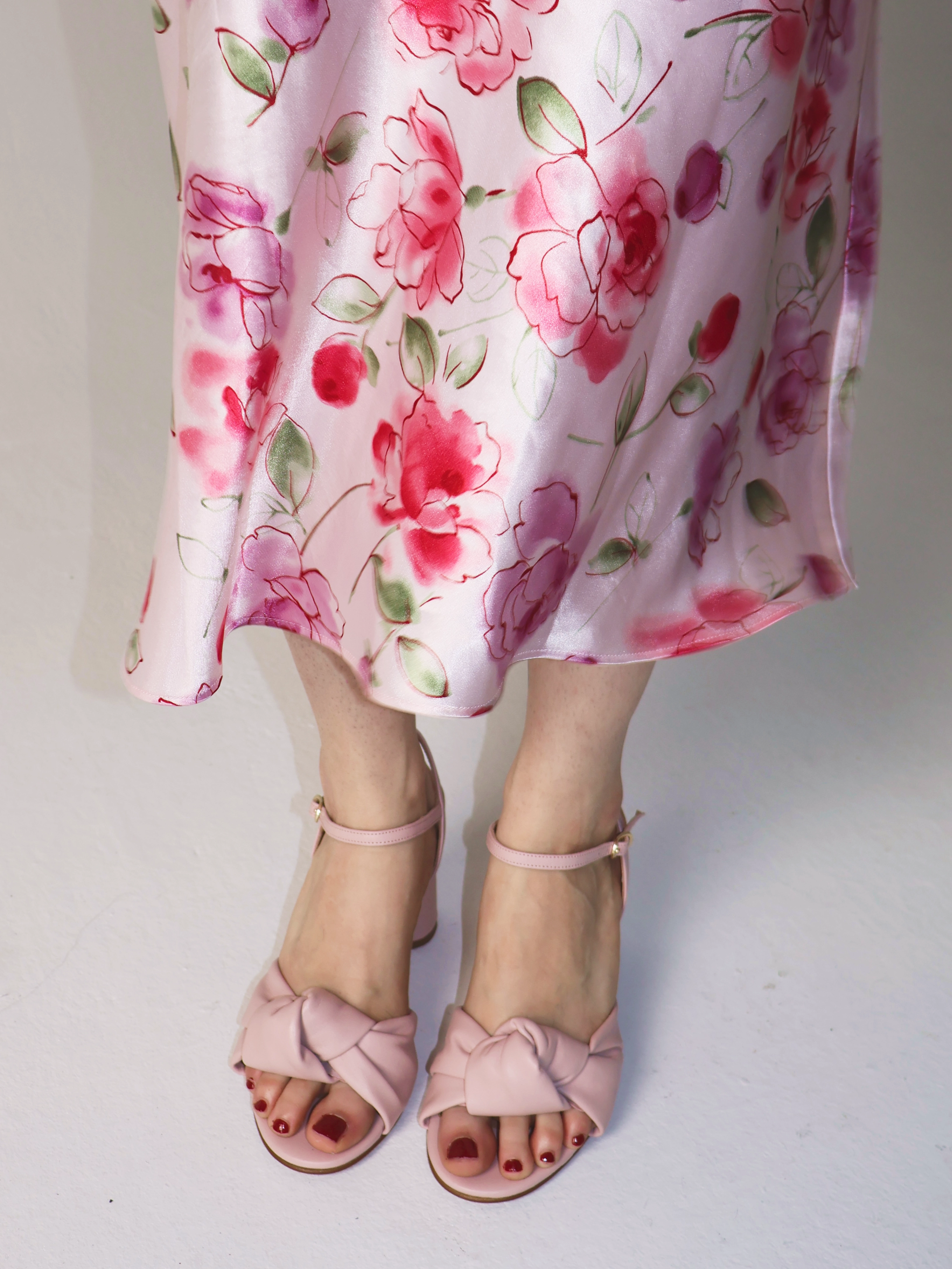 Noto Blush Heel Chic Dress Shoes