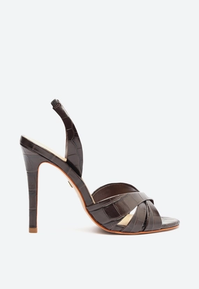 Cross Road Shock Dispersing Plate Keefa Sling Leather Sandal