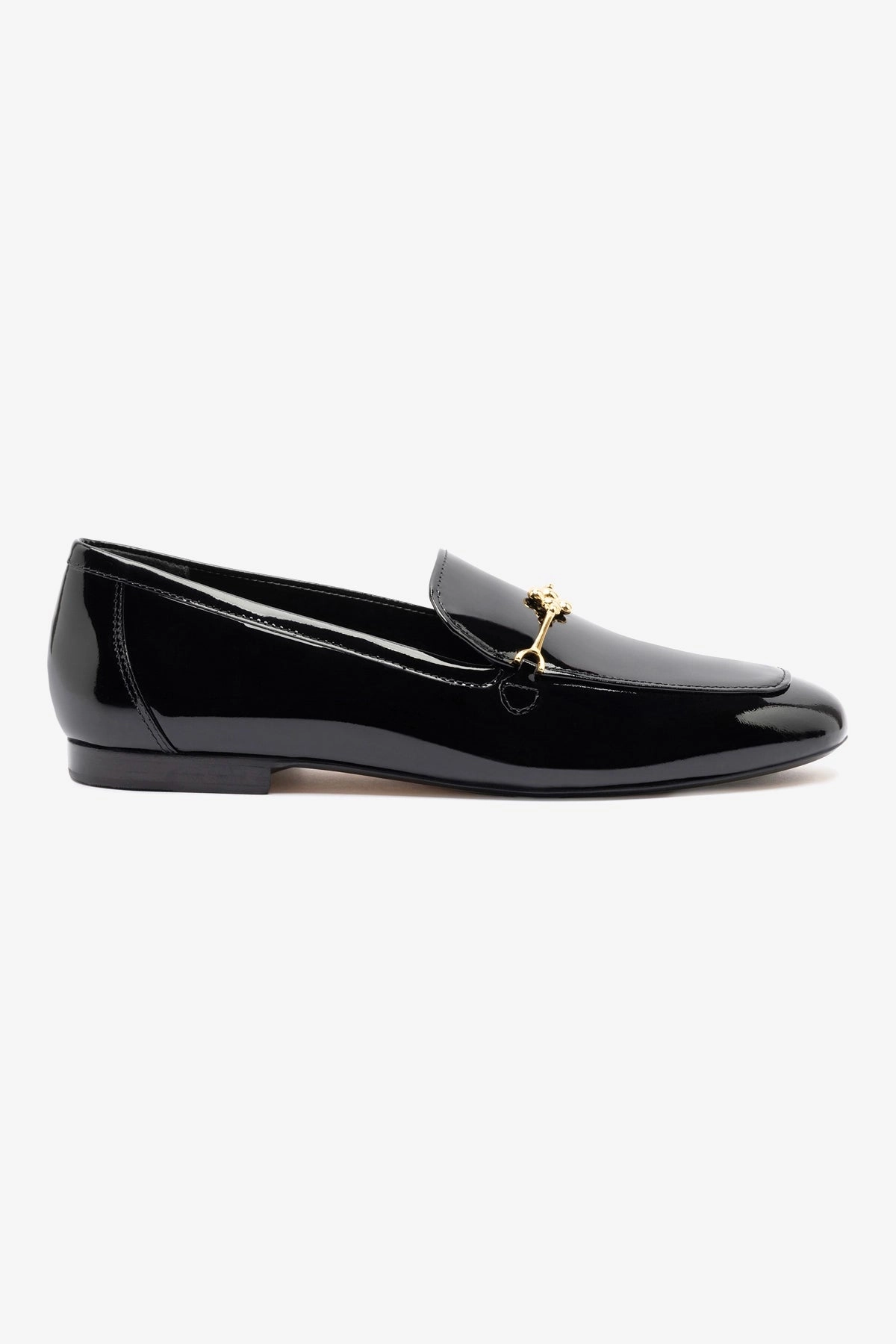 Katherine Loafer In Black Patent Leather Casual Slip-ons