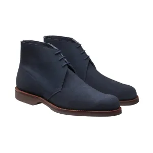 Insulated Mountain Climber Chukka 4 Indigo Reverse Butt Suede