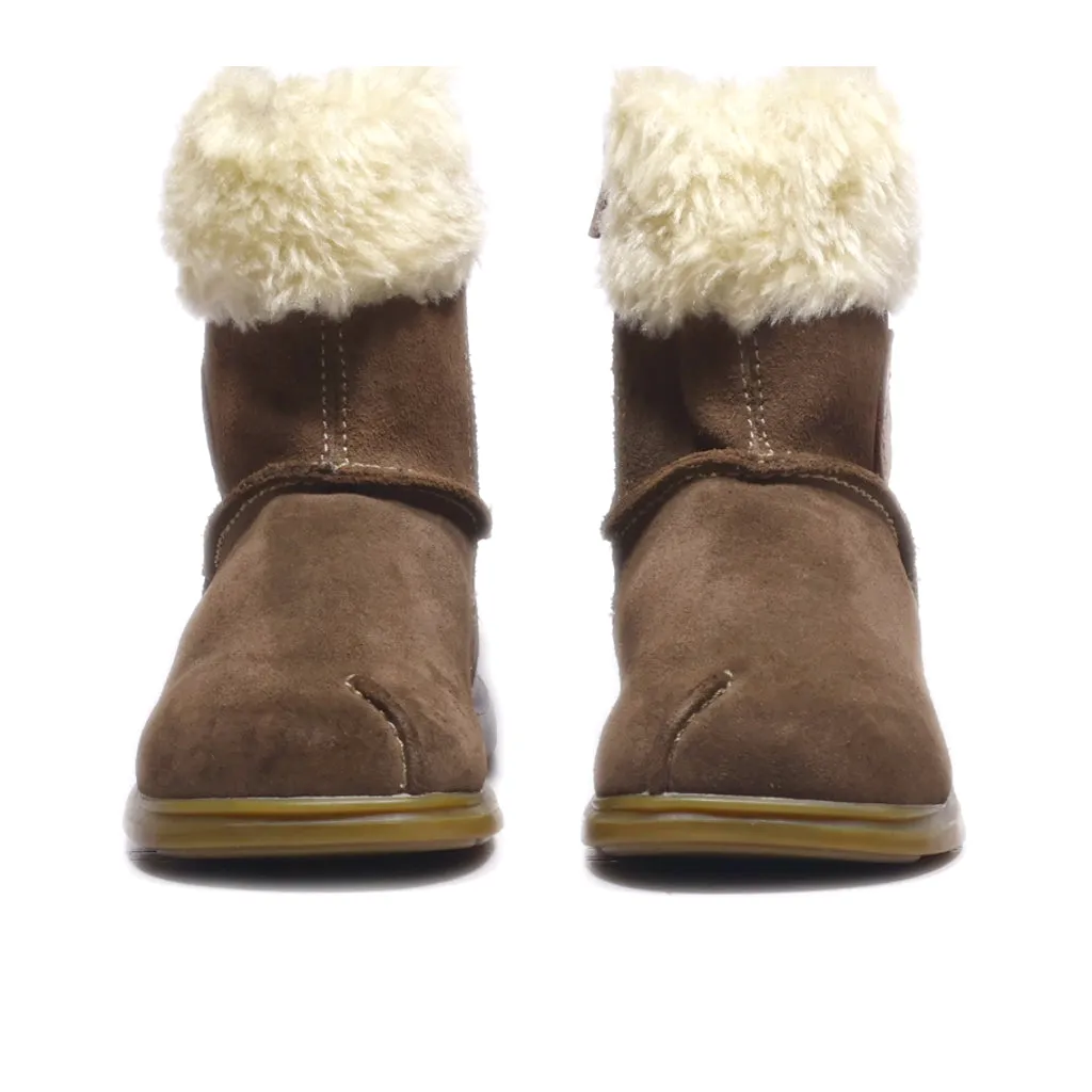 Clarks Snow Boots Suede Brown Colour For Kids
