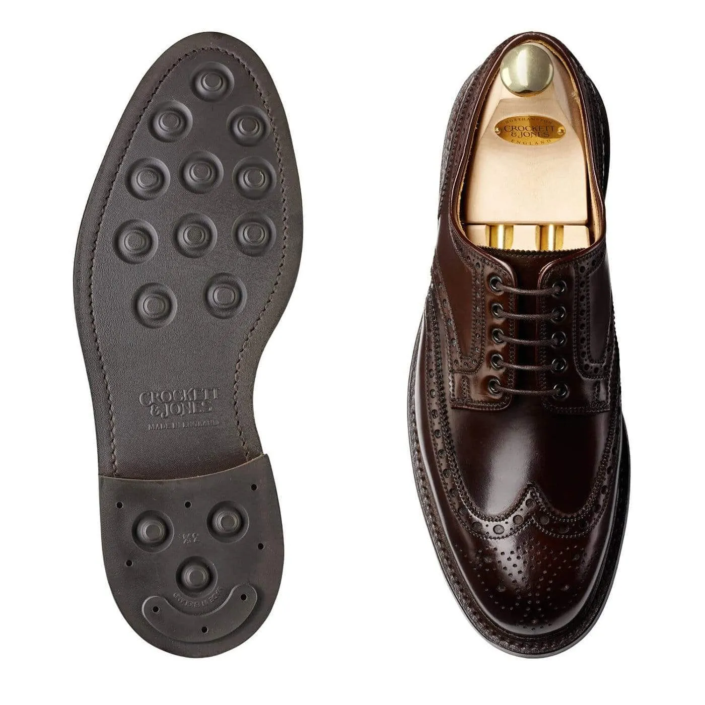 Busy Path Cushioned Footbed Cardigan 4 Dark Brown Cordovan