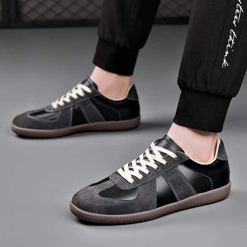 Classic Men's Plain-Toe Oxford Formal Shoes - Durable Leather Sole with Moisture-Wicking Lining for Professional Settings