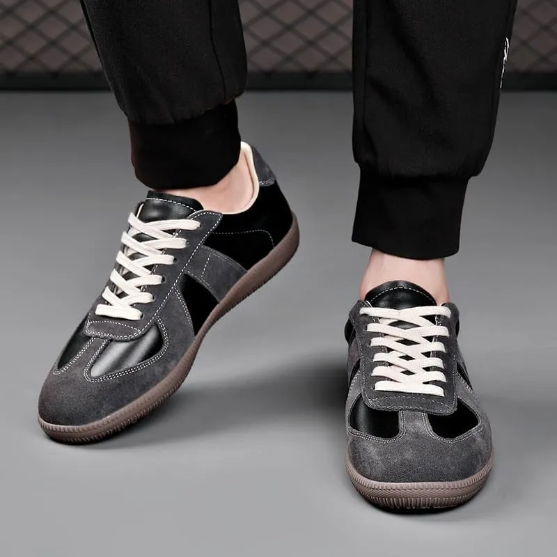 Classic Men's Plain-Toe Oxford Formal Shoes - Durable Leather Sole with Moisture-Wicking Lining for Professional Settings